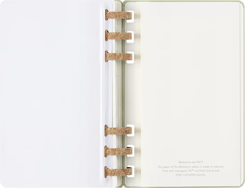 Moleskine 2026 Planner, January Start, 12-Month Spiral Academic Diary, Large Size (13cm x 21cm), Almond, DHSPP2912MWH3Y26