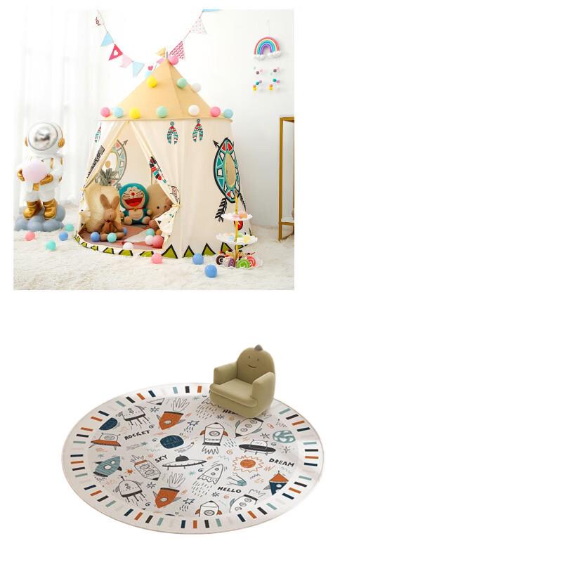 ZISIZ Kids Indoor Play Tent