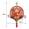 Festive Hanging God of Wealth Decoration for Year Celebrations
