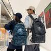 Schoolbag1011 Spring and Summer New Backpack Large Capacity Graffiti Backpack Men's Casual College Student School Bag Male Junior High School Student