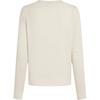 Tommy Hilfiger Solid Color V-Neck Straight Long Sleeve Knit Sweater Women sweater Beige WW0WW44987-0F5
