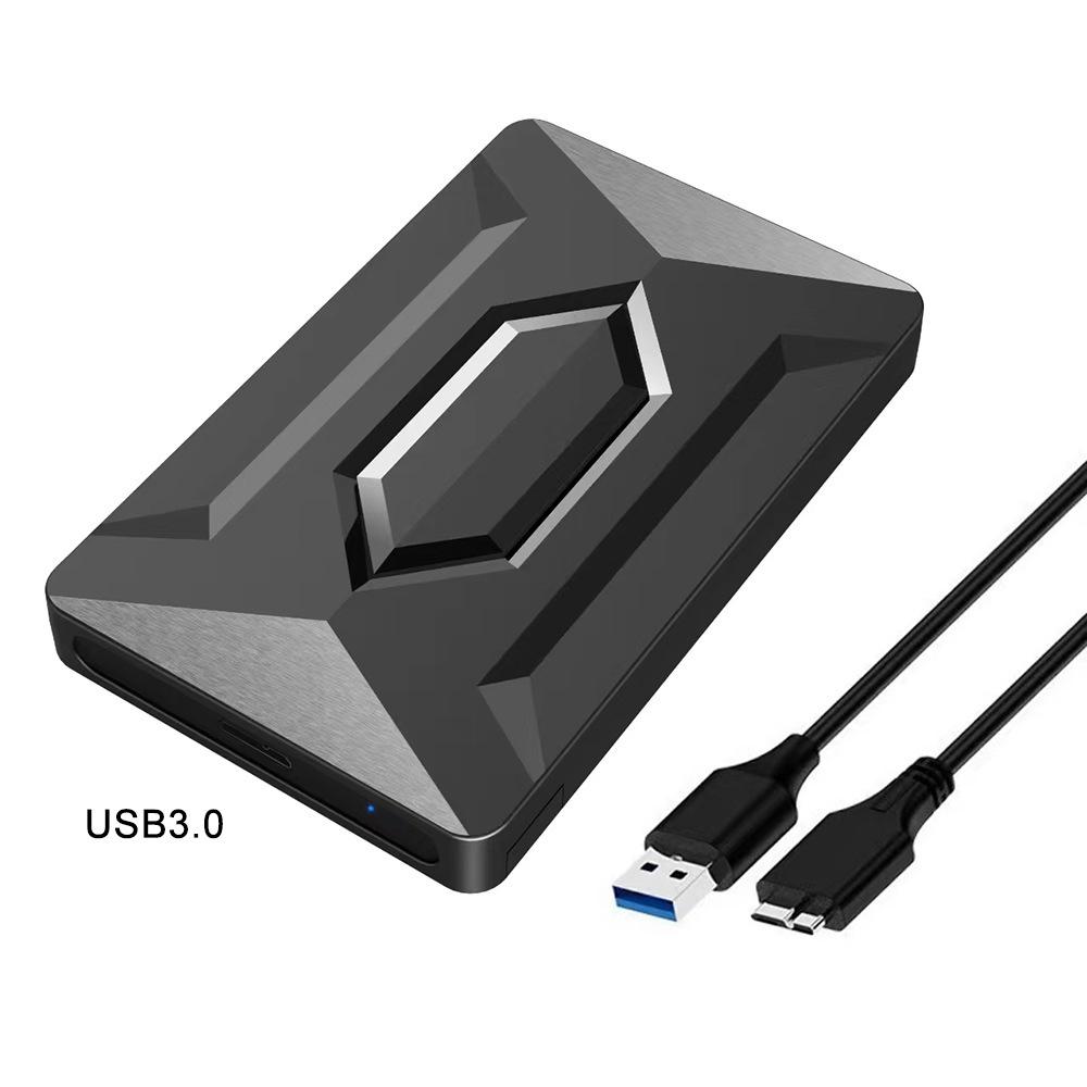 2.5" USB 3.0 SATA External HDD Enclosure, Tool-Free