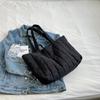 Yogodlns Winter Large Capacity Space Portable Totes Bag Warm Padded Cotton Shoulder Bag Fashion Lady Top-handle Bags