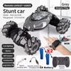 Rc Drift Car With Music Led Lights 2.4g Gesture Radio Remote Control Spray Stunt Car 360° Rotating Climbing Car Toys Gift