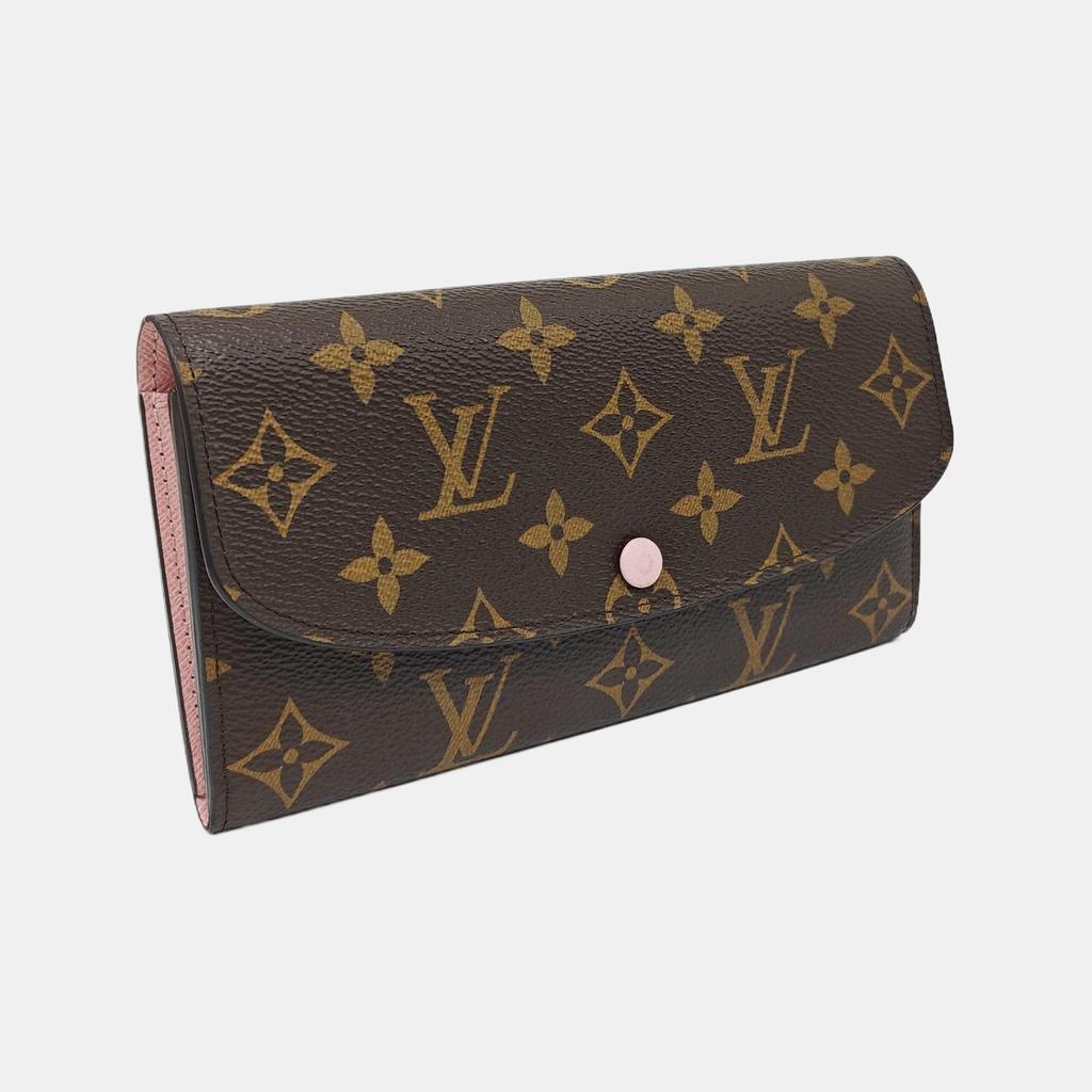 [Pre-Owned] Louis Vuitton Emilie Wallet 'Brown Monogram Canvas' - Very Good #C5DZOX