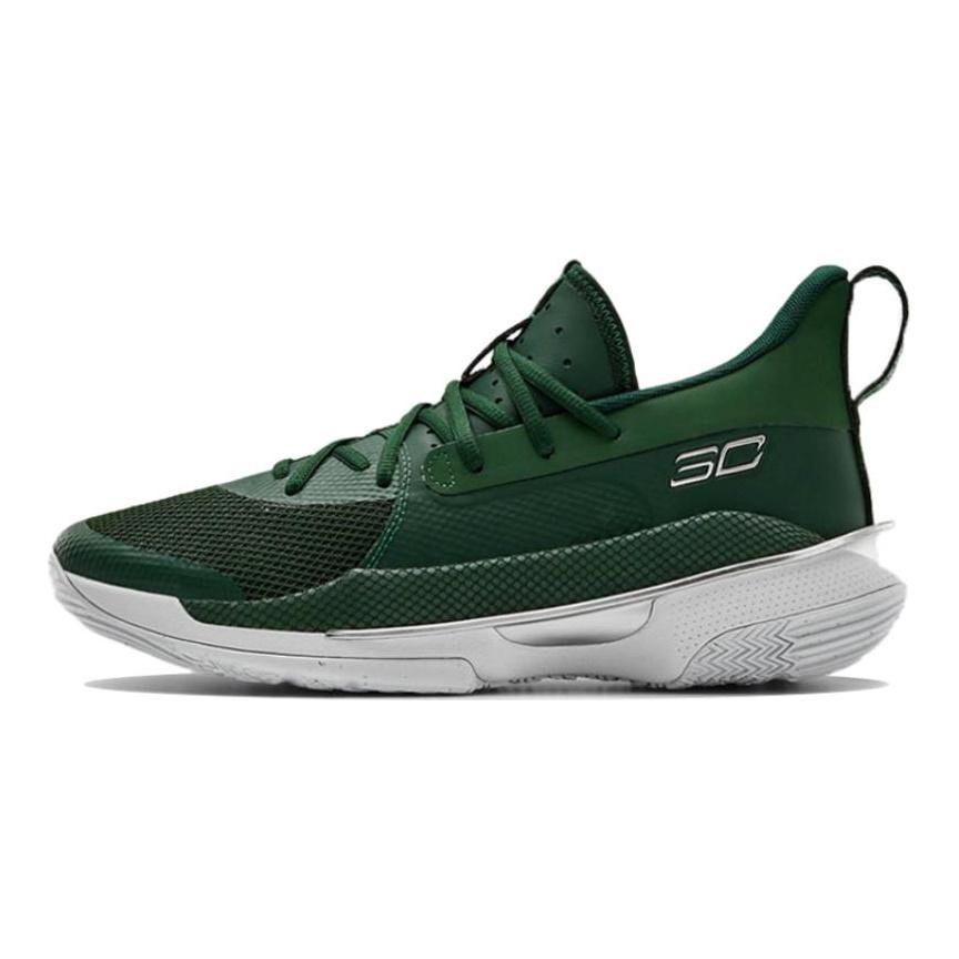 Under Armour Curry 7 Team 'Forest Green' Sneakers 3023838-303