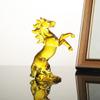 Crystal Horse Figurine 2026 Zodiac Horse Statue Home Desktop Bookshelf Office Ornament Horse Decor Feng Shui Bring Fortune