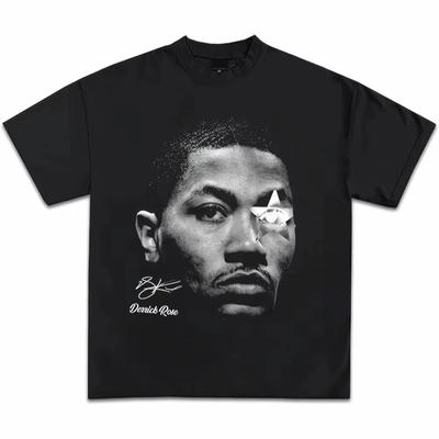 Basketbalové tričko Derrick Rose pro Unisex a Ženy Tištěné Oversized Estetický Styl Pohodlná Látka Módní Ležérní Oblečení
