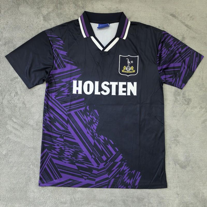 Vintage Retro Football Jersey Replica Club Match Shirt Short Sleeve Unisex Adult Winter Fall
