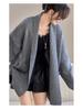 2025 Autumn/Winter Pineapple Stitch Thick Cardigan Coat - Women's Wool Knitwear Sweater