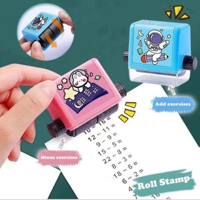 Charm Multiplicar E Dividir Math Exercise Within 100 Adicionar Rolling Type Arithmetical Toy Children's Seal Education Subtrair
