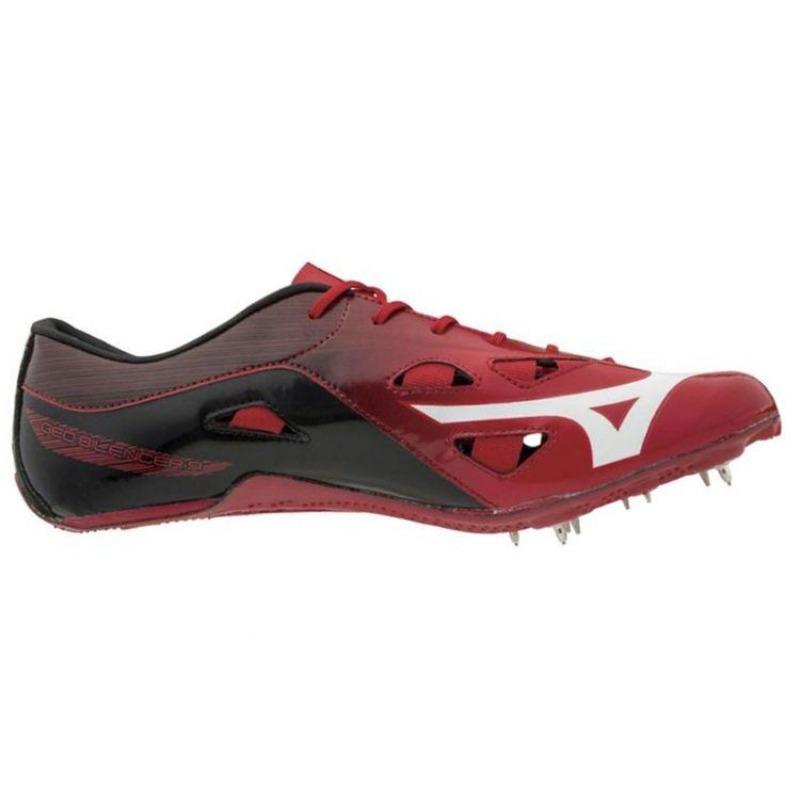 Mizuno Men's Low-Top Sprint Running Shoes Black Red U1GA181201