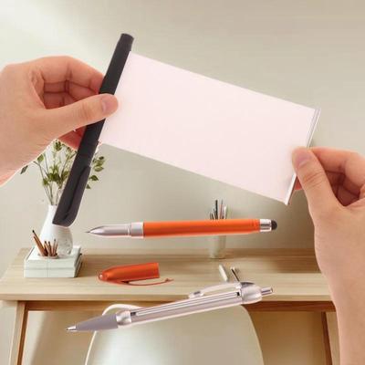 1pc Secret Note-Pen with Pull-Out Paper Feature; Perfect for Exams & Note Taking