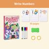 Toddlers Pen Control Books Montessori Learning Toys Tracing Writing Painting Wipe Off Activity Workbook Parish Educational Toys