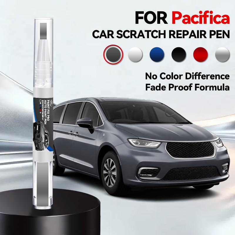 Pisak do naprawy lakieru samochodowego Dla 2004-2025 Chrysler Pacifica/ Pacifica PlUG-IN Hybrid Akcesoria do naprawy rys lakieru Biały GW7 Czarny