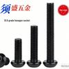 Grade 10.9 Black Hex Socket Pan Head High Strength Screw
