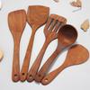 Wooden Nonstick Pan Meat Kitchen Tools Soup Scoop Ladle Cooking Shovel Rice Spatula Mixing Spoon
