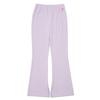 NAKED SURF CLUB Terry Bootcut Slit Pants (Purple)