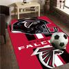 Falcons Logo Rug Office Carpet Non-Slip Mat, Chair Rug Floor Covering for Gaming, Bedroom, Living Room , Home Decor Christmas Gift