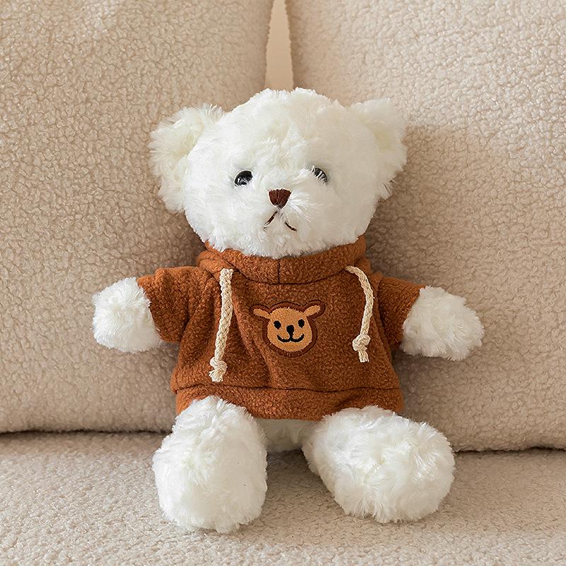 Plush Toy Teddy Bear Doll Sweater Bear Doll Birthday Gift Plush Doll Stall
