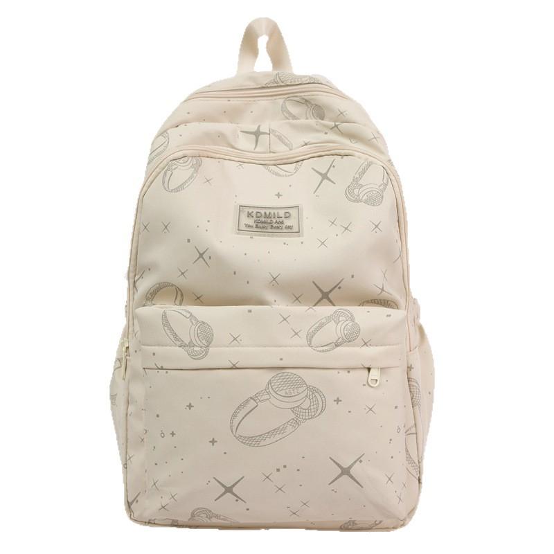 Schoolbag Japanese school bag for girls Junior high school students Cute star backpack Large capacity casual male college student travel backpack tide