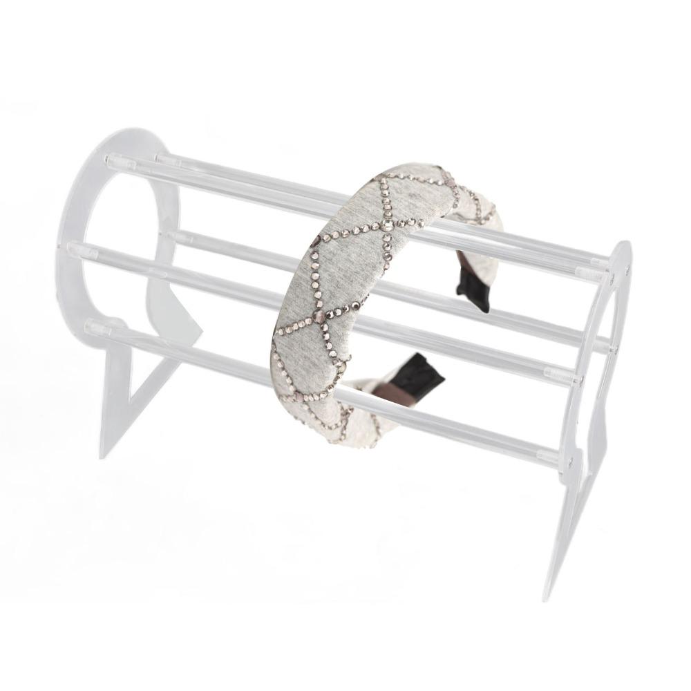 Transparent Jewelry Display Rack Clear Hair Clip Organizer for Jewelry Display