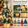 4Colors Christmas Tree 20cm Artificial Christmas Tree New Home Bedroom Party Decorations