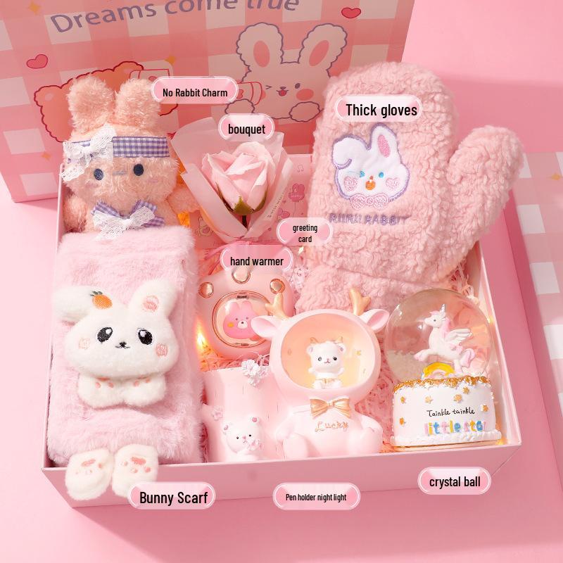 Winter Gift Box for 10-Year-Old Girls: Warm and Practical Birthday Present for Kindergarten and Primary School Students