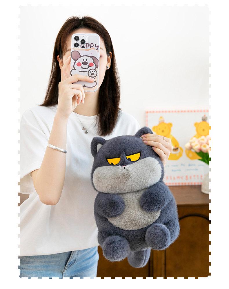 High-cold Swagger Cool Kitten Plush Doll - Super Cute Cat Toy for Girls