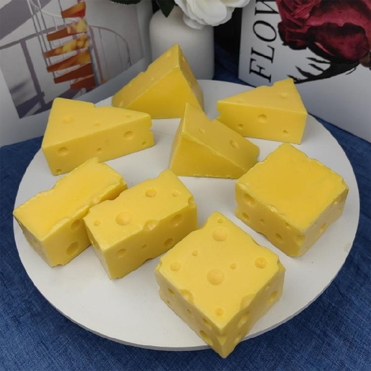 Decorative Cheese Artifact Sturdy Plastic Component For Display And Education