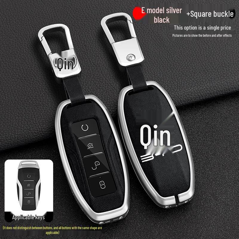 High-End Metal Shell Set for BYD Yuan, Song MAX, Qin 80, 18 Model, S7 Key Fobs