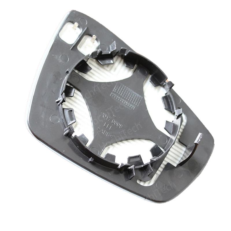 Electric Rearview Heated Mirror Glass Left & Right For Volkswagen Polo Mk5 Typ 6R 6C 61 2014-2016