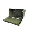 Dulton Tissue Dispenser Olive Drab Steel Paper Holder Box Height 145 Width 260 Depth 125mm 100-160NOV