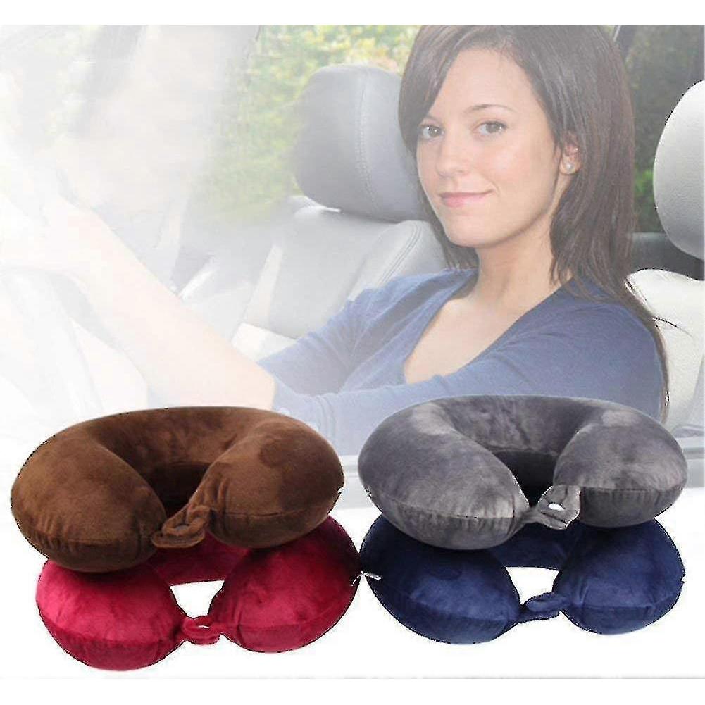 Travel Pillow Memory U Shape Cousin Neck Support Head Foam Portable Therapeutic
