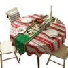 Christmas Table Runner Xmas Holiday Kitchen Dining Table Decoration Xmas Table Runner for Indoor Outdoor Home Party Decor
