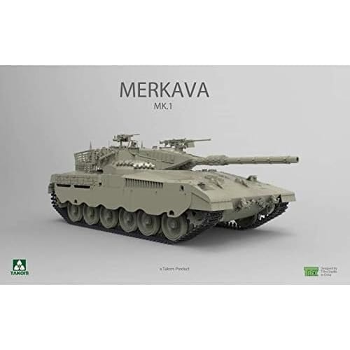 TAKOM 1/35 Scale Israeli Defense Forces Merkava Mk.1 Plastic Model Kit TKO2078