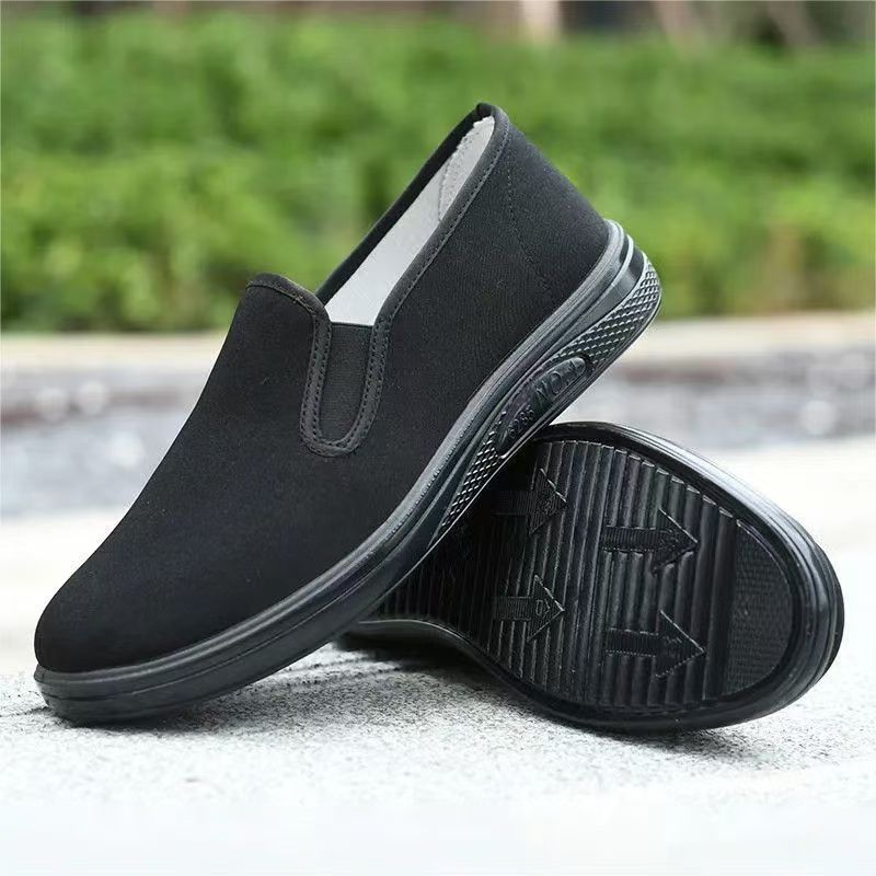 Cloth shoes beef tendon sole canvas shoes medium breathable casual board shoes non-slip soft-soled shoes
