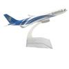 16cm Toy Airplane Model Oman A330 Diecast Metal Airplane Model Kit with Stand for Aviation Enthusiast Gift or Collection Display