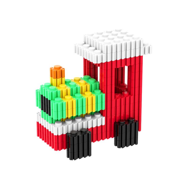 Christmas Building Blocks for Kids: Compatible with Lego, Educational & Decorative Gifts