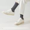 Mulberry Silk Men's Summer Thin Mid-calf Socks 10A Antibacterial Cool White Boneless Summer Anti-odor Long Socks
