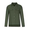 Camicia Casual da Donna a Maniche Lunghe con Bottoni Colorata Larga Taglia Grande