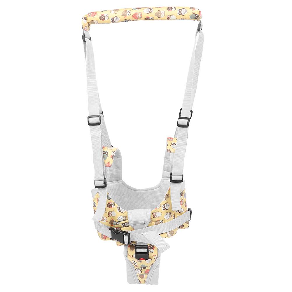 Baby Adjustable Walker Harness Toddler Safety Learning Walking Assist BeltLight Yellow