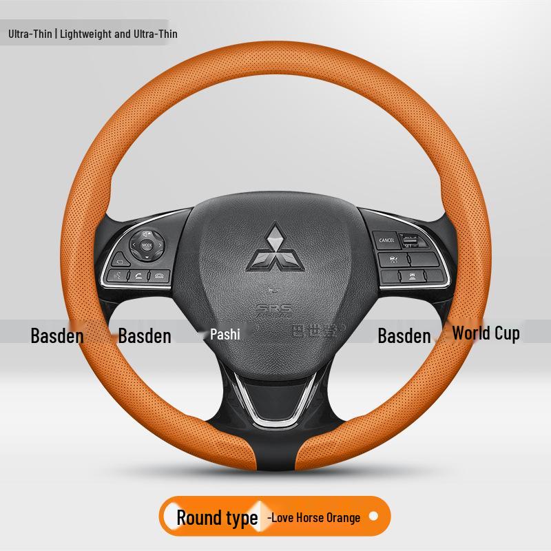Mitsubishi Steering Wheel Cover for Eclipse, Cross, Outlander, ASX, Pajero, L200, Lancer, Yaris