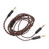 Headphone Replacement Cable 3.5mm to Dual 3.5mm Plug Earphone Cable for Beyerdynamic T1 II T5 for MDR Z7 for Sundara