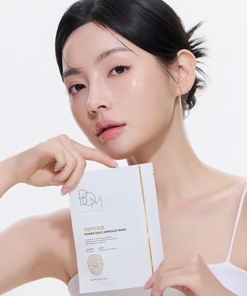 B.o.m Peptide Power Gold Ampoule Mask 5ea