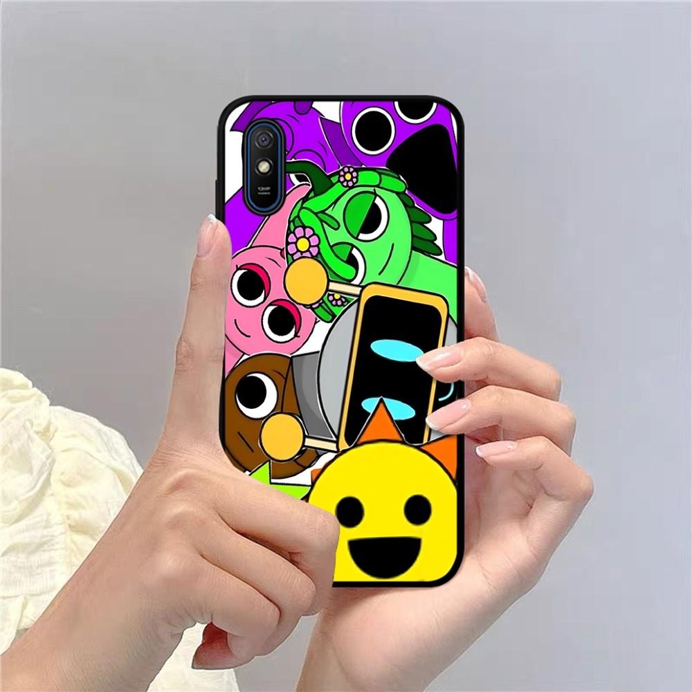 

Game Sprunki Phone Case For Redmi 5 6 7 8 9 10 Plus Pro 6 7 8 9 A GO K20 K30 K40 Pro Plus F3 Fundas Redmi 6A