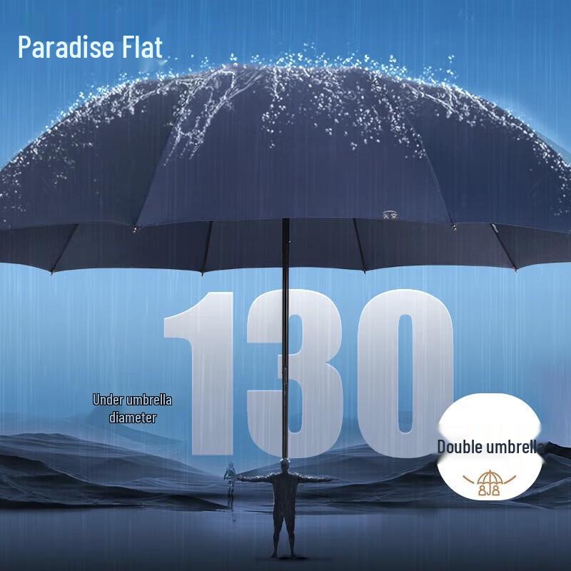 Paradise Reinforced Large Three-Fold Umbrella