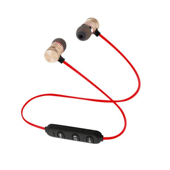 XT6 Magnetic Bluetooth-compatible HiFi Stereo In-Ear Wireless Earphone Sports Headphone