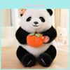 Panda Plush Toy Backpack With Embracing Persimmons And Bamboo Decor For Kids And Collectors