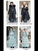 Korean Style Long Winter Cotton Coat with Large Fur Collar for Women – Thick, Loose, Over-Knee Design, Plus Sizes Available.